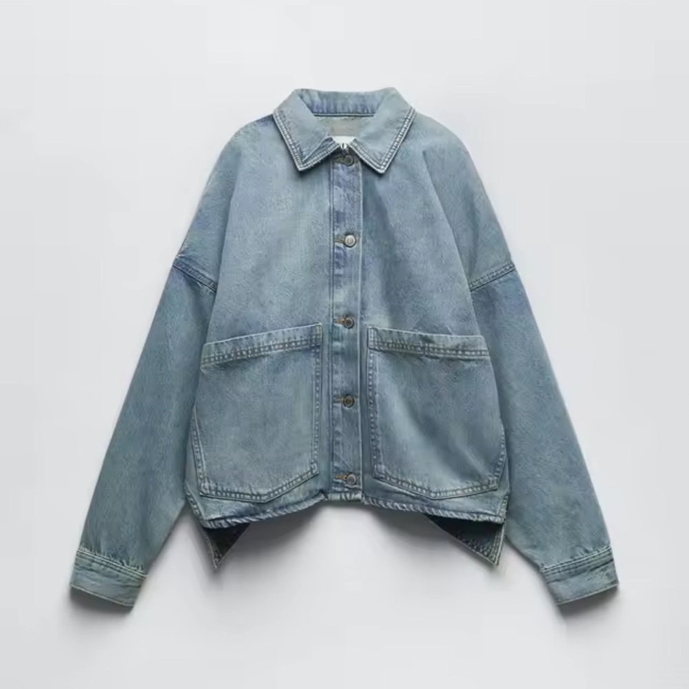 Zara Jean Jacket Size M